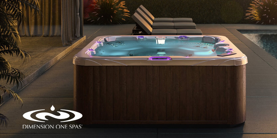 Dimension One Spas Available Today